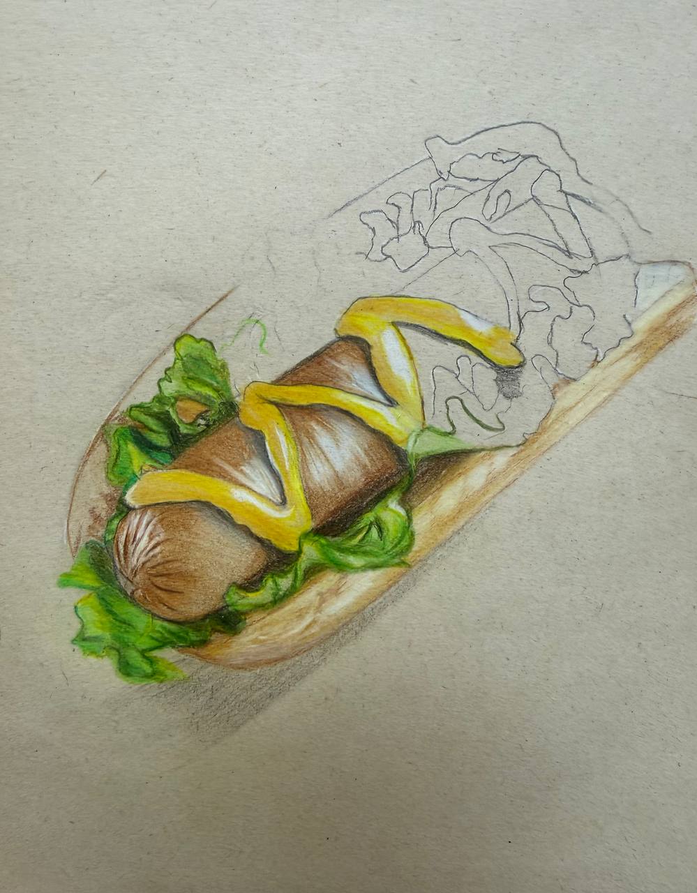 آموزش نقاشی سیاه قلم زهرا محفلی